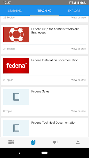 Fedena Academy Screenshot 1