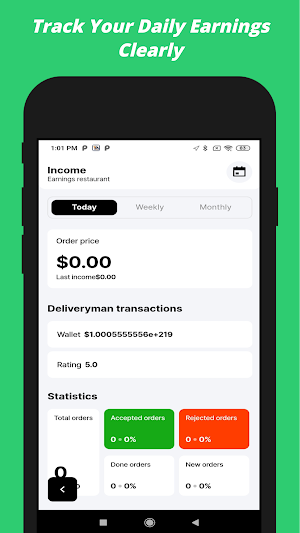 Tezyet Delivery Partner Screenshot 3