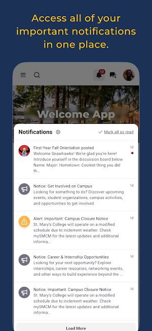 mySMCM | St. Mary's College MD Screenshot 3