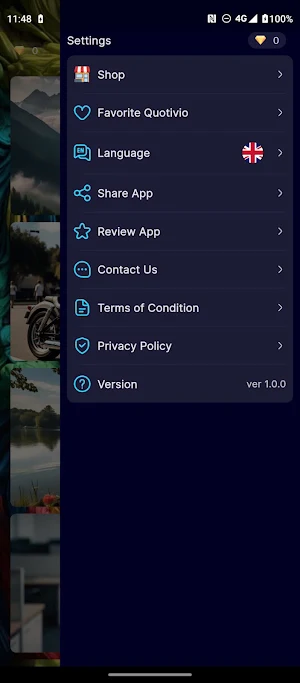 Quotivio: Create & Share Screenshot 1