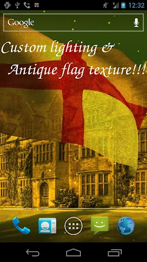 England Flag Live Wallpaper Screenshot 2