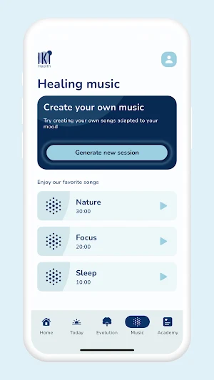 IKI Health App Screenshot 1