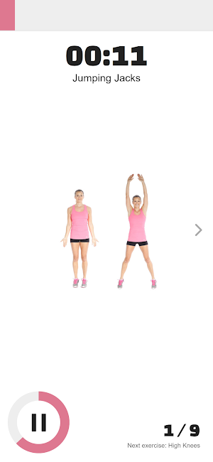 Aerobics - Beginner Cardio Workout Plan Screenshot 3