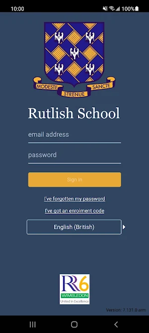 Rutlish School App Screenshot 0