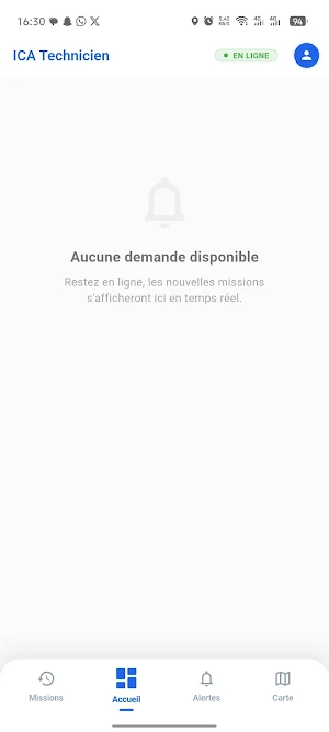 ICA Technicien Screenshot 1