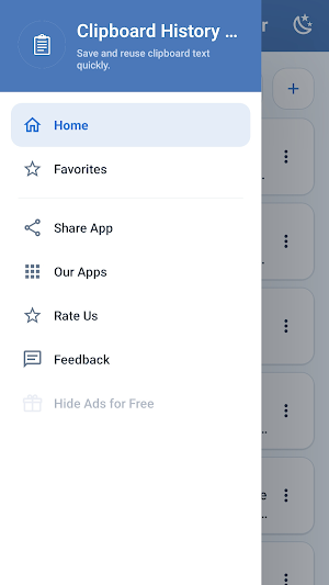 Clipboard History Manager Screenshot 0