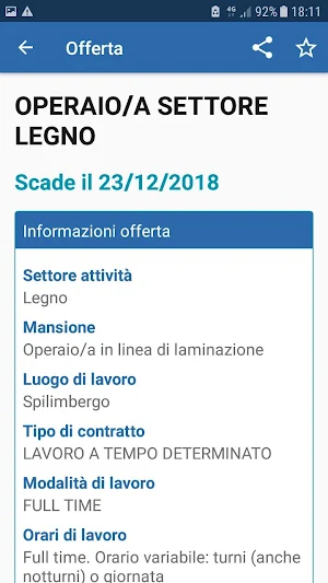 LavoroFVG Screenshot 3