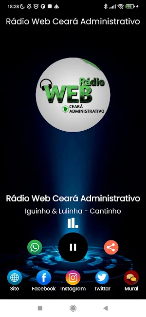 Rádio Web Ceará Administrativo Screenshot 0