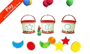 Hungry Caterpillar Shapes and Colors Screenshot 1