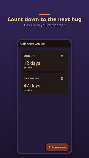 Long Goodbye: Couple Widget Screenshot 3