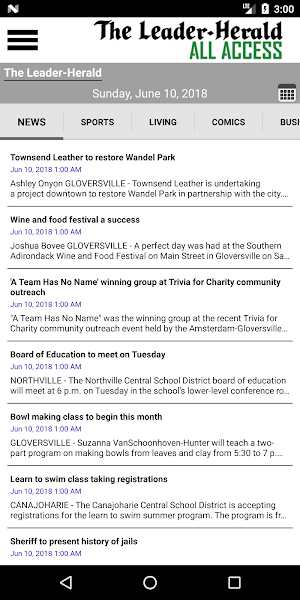 The Leader-Herald All Access Screenshot 2