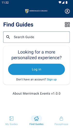 Merrimack College Events Screenshot 0