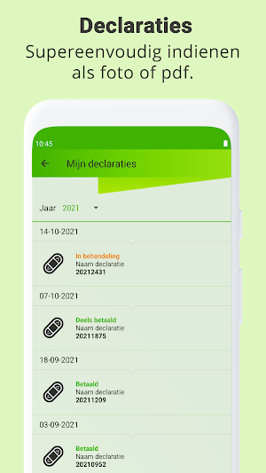 VinkVink ZorgApp Screenshot 2