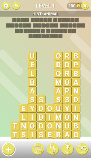 Veterinarian WordBlocks Screenshot 2
