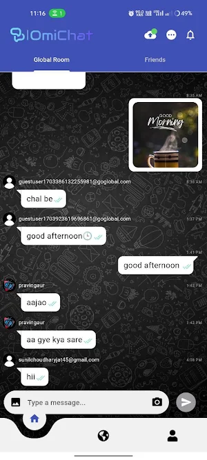 OmiChat Screenshot 1
