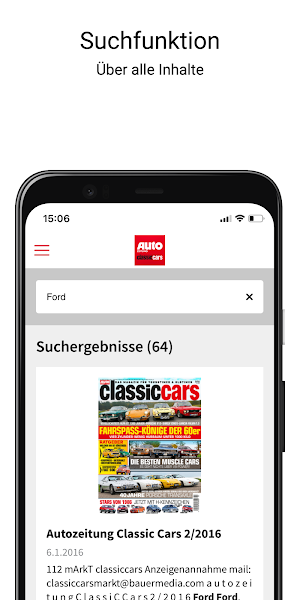 AUTO ZEITUNG classic cars Screenshot 2