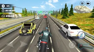 Highway Moto Rider - Traffic Race Screenshot 2