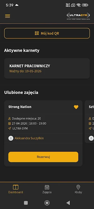 Ultra Gym Nowa Sól Screenshot 3