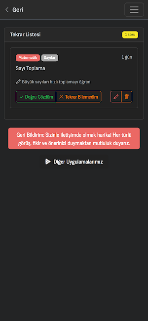 Yanlış Defteri Screenshot 2