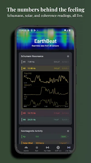 EarthBeat - Schumann Resonance Screenshot 2