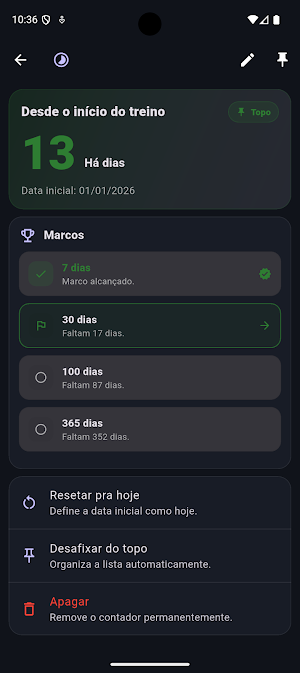 Quantos Dias - Contadores Screenshot 3