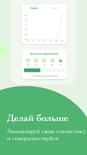 Намаз трекер | намаз календарь Screenshot 3