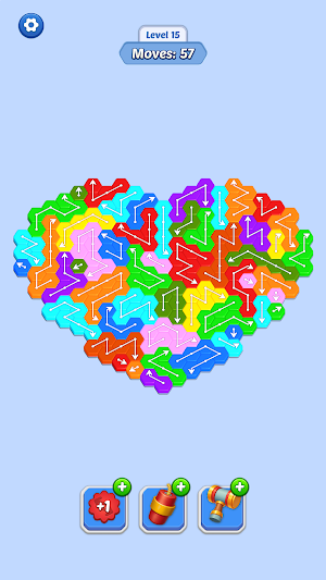 Hexa Arrows: Logic Puzzle Screenshot 2