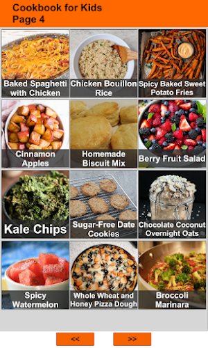Friendly Recipes for Kids Screenshot 2