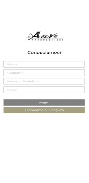 Alive Parrucchieri Screenshot 0