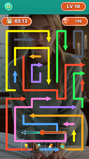 Arrows puzzle of magic Screenshot 0
