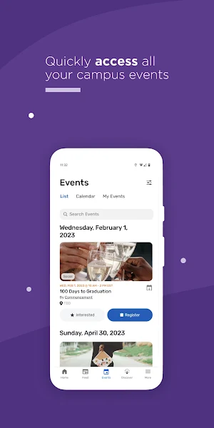 Northwestern CampusGroups Screenshot 2