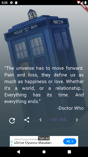 Doctor Who Quotes Screenshot 0