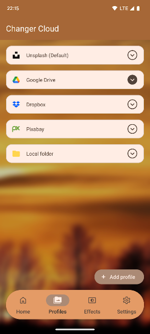 Changer Cloud Screenshot 1