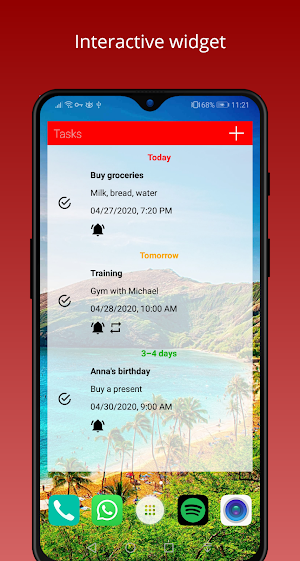 Todo Task Reminder Pro + Widget Screenshot 1