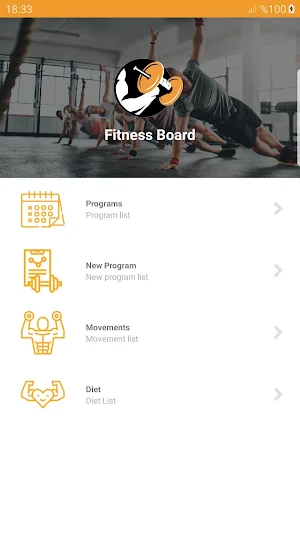 Fitness Board Screenshot 0