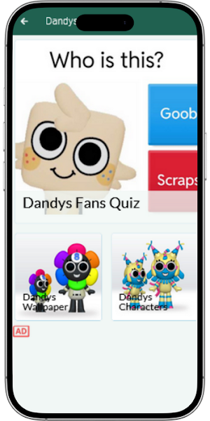 Dandys World Wallpapers Quiz Screenshot 1