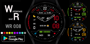 WR 008 Hybrid Watch Face Screenshot 0