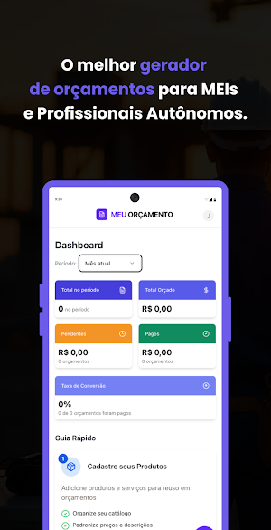 Meu Orçamento Screenshot 0