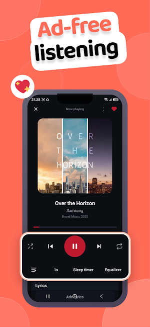 Offline MP3 & Music Player Screenshot 1
