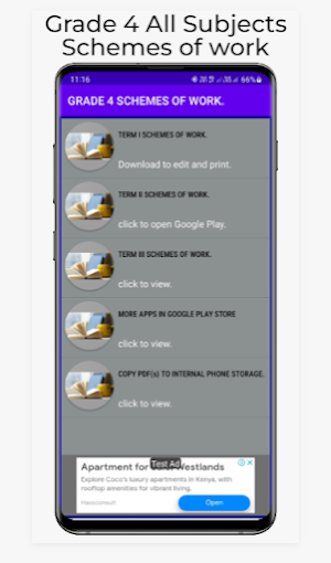 Grade 6 all subjects schemes Screenshot 0