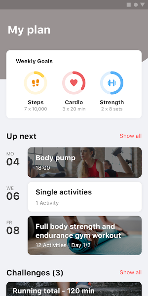 MK Natural Fitness Screenshot 0