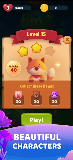 Bubble Shooter: Doggie Friends Screenshot 2
