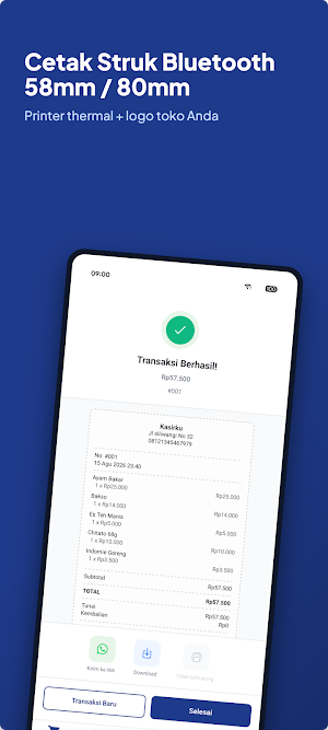 POS Cashier App: Kasir Nusa Screenshot 1