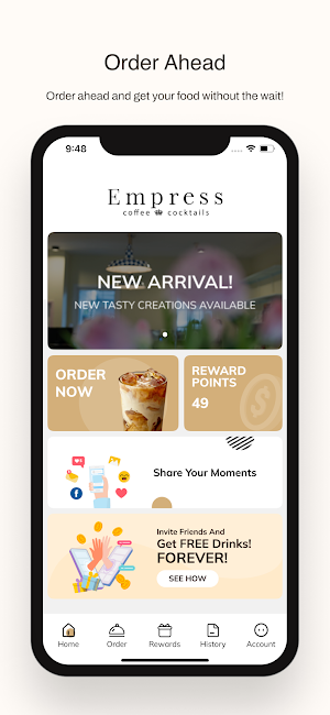Empress Coffee & Cocktails Screenshot 0