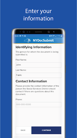 NYDocSubmit Screenshot 2