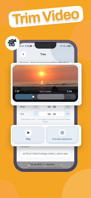 ClipTrim: Video & Audio Cut Screenshot 1