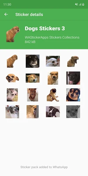 Funny Dog memes stickers WAStickerApps Screenshot 3