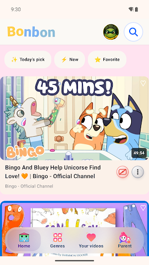 Bonbon — Safe Videos for Kids Screenshot 1
