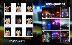 Women Police Photo Suit Screenshot 3