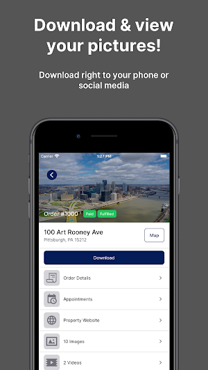 VUE Real Estate Marketing Screenshot 1